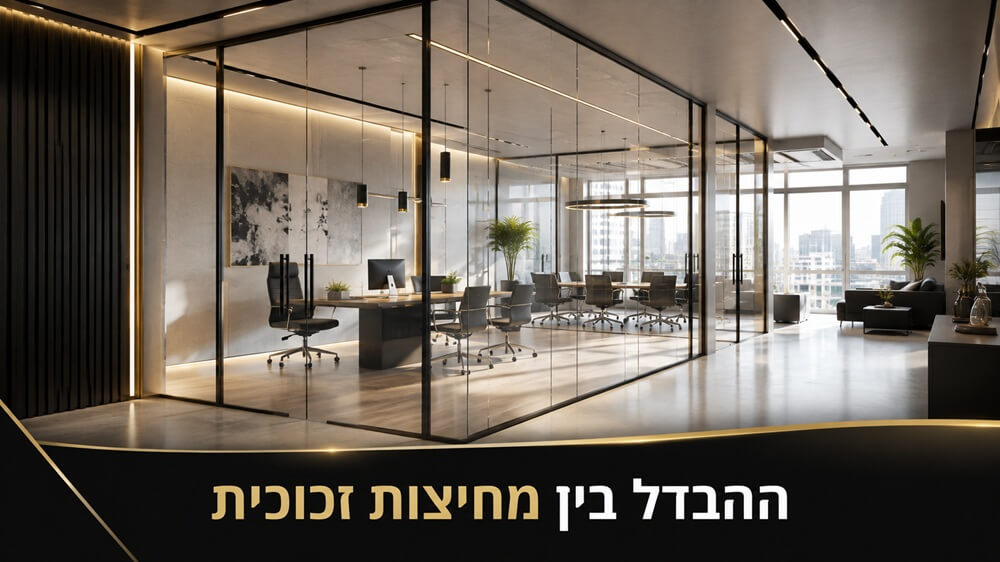 מה הופך מחיצת זכוכית לאיכותית יותר ממחיצת זכוכית אחרת?